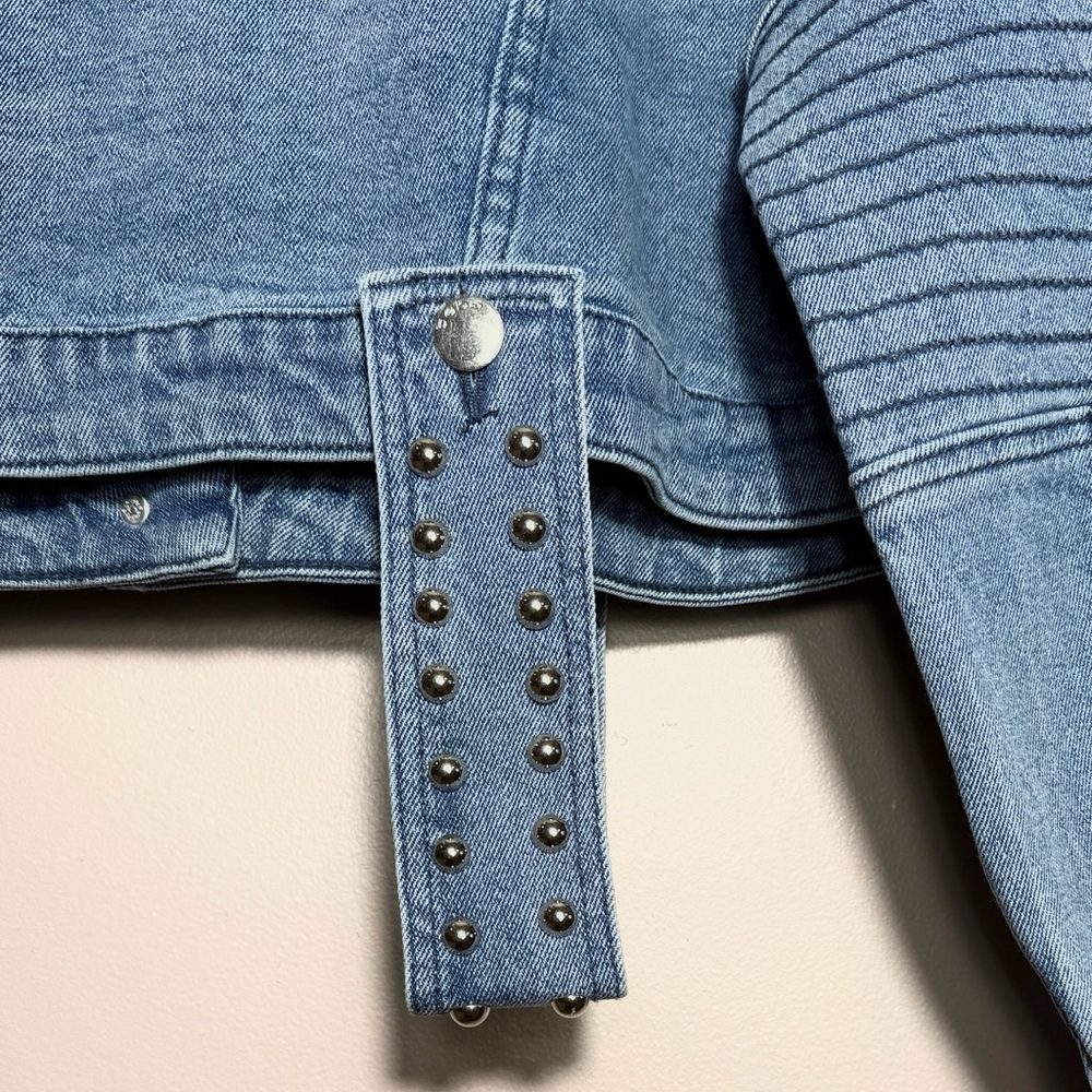 Bebe x Ciara Studded Denim Jacket - Picture 5 of 7